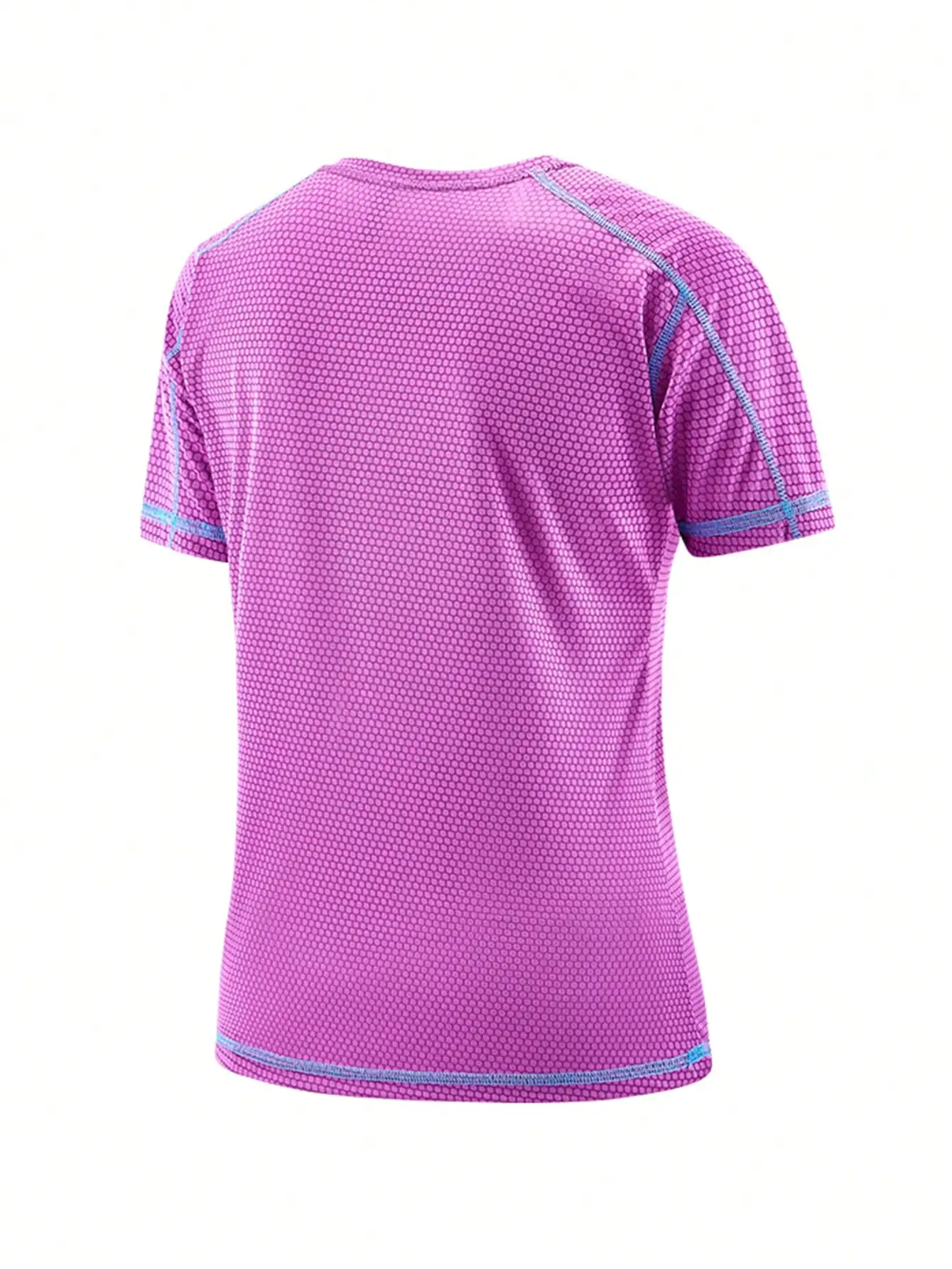 

Women Dry Fit Stretch Short Sleeve Crew Neck Athletic Tee For Running Workout Gym Yoga