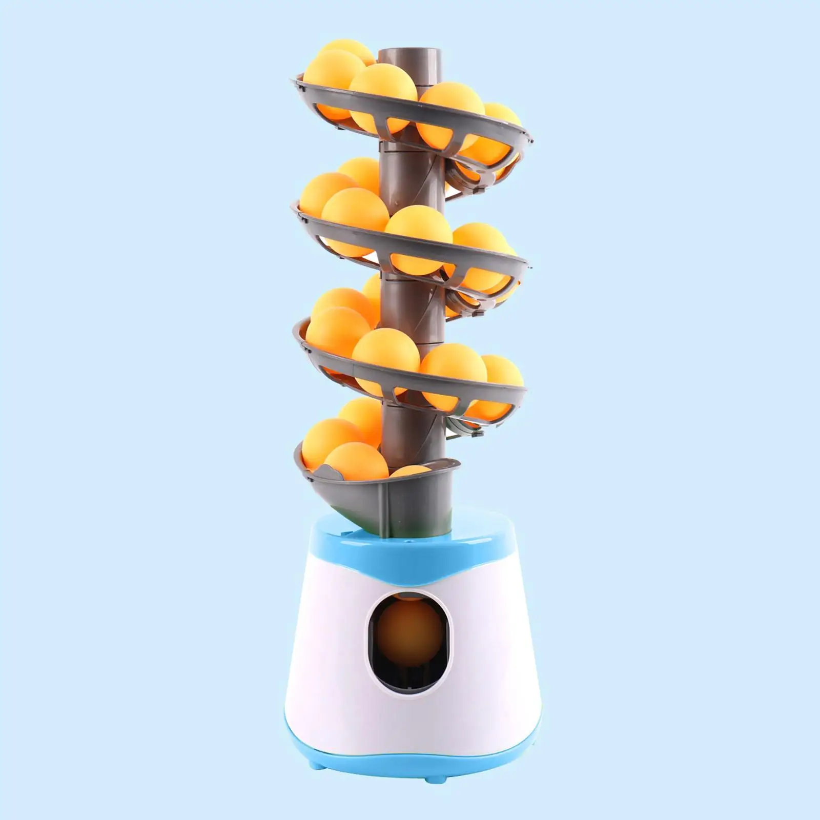 Portable Tennis Robot Automatic Ball Throwing Machine Table Tennis Practice Device for Family Outdoor Sports