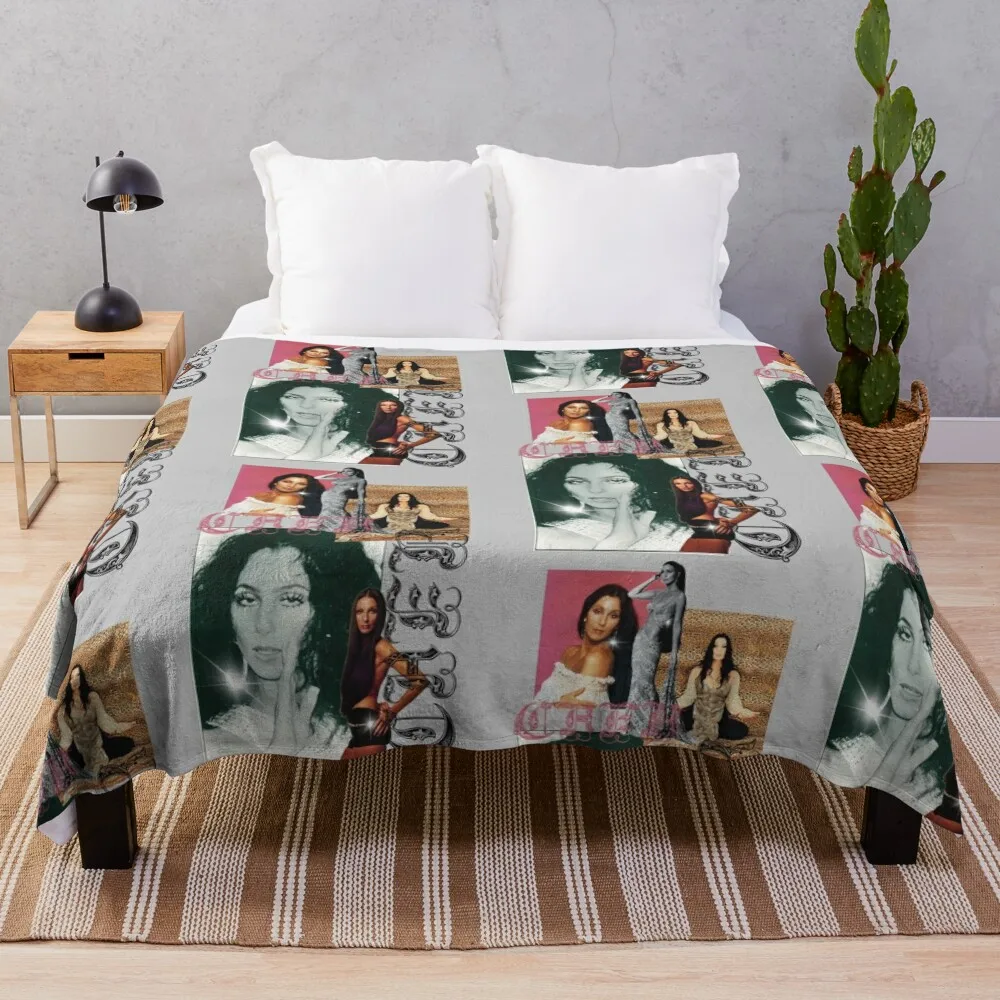 Cher Throw Blanket Decorative Beds Nap Blankets