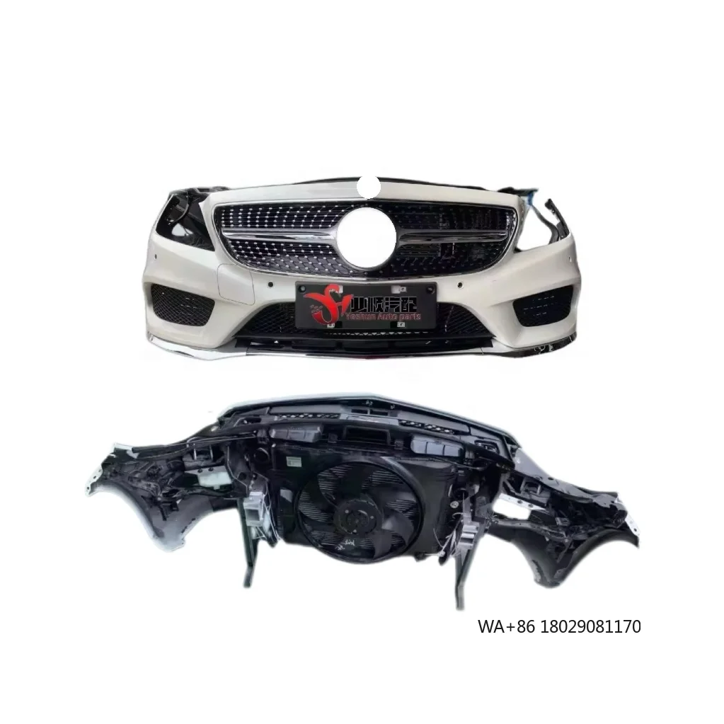 

Original Second-hand CLS300 CLS350 W218 Front Bumper Assembly Including Gantry Electronic Fan Radiator for Body Kit