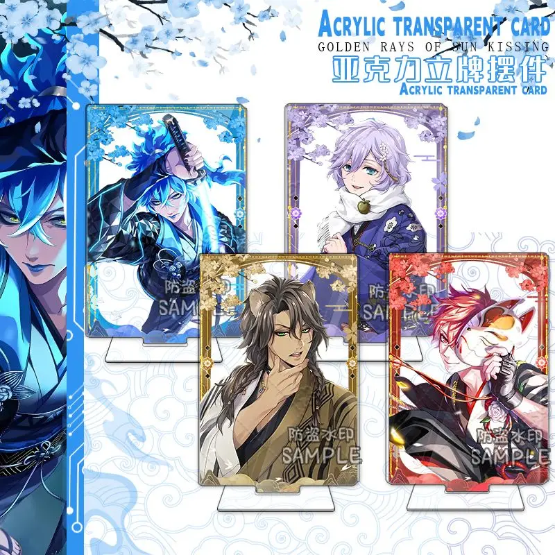 Disney Twisted-Wonderland Acryl-Standfigur Riddle Rosehearts Deuce Spade Anime-Zubehör Niedliche Kreative Desktop-Dekoration