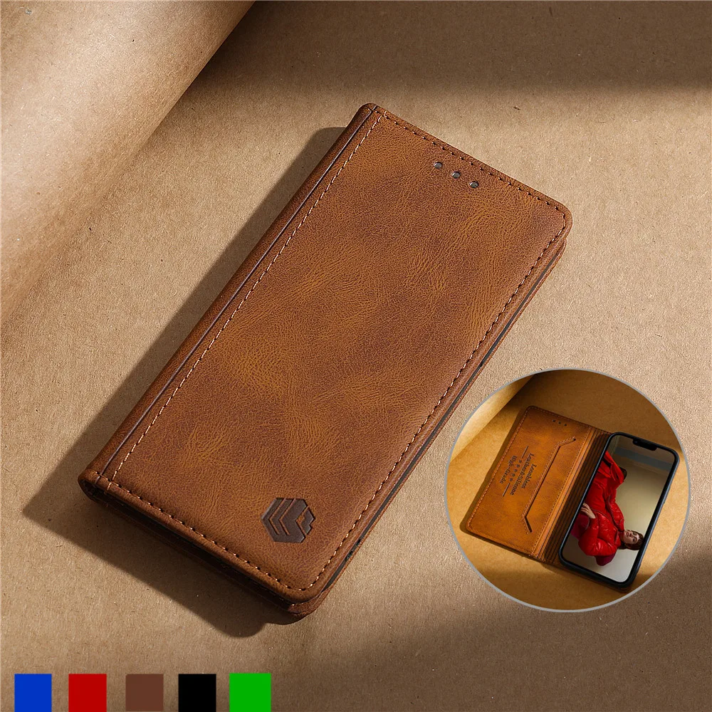 Skórzane etui antykradzieżowe do Xiaomi Mi Qin F22 Pro, pokrowiec w formie książki, futerał na telefon Xiaomi Mi Qin F22 Pro F 22 F22Pro, etui z klapką.