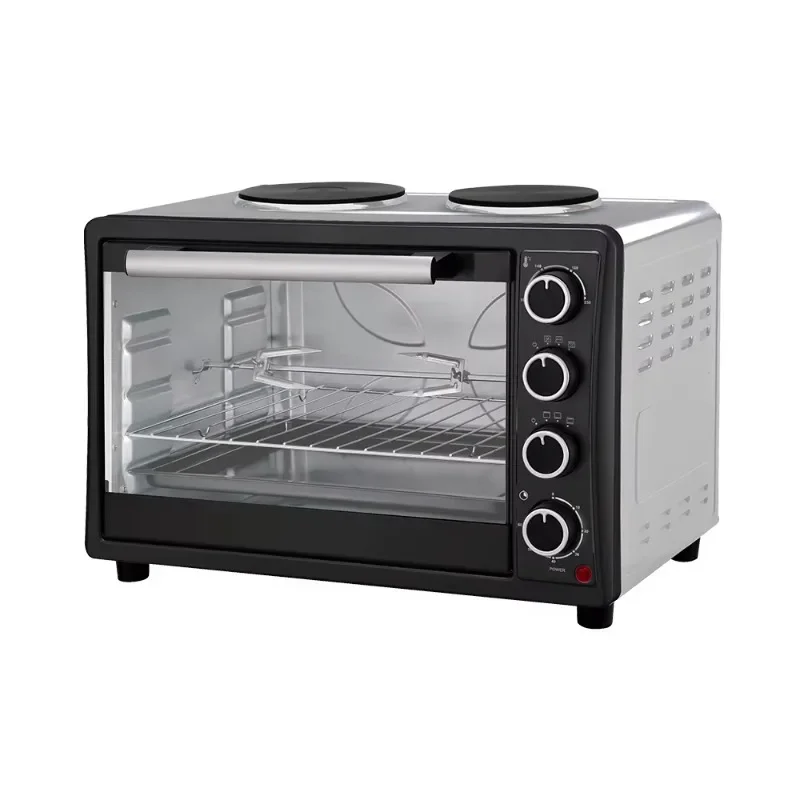 70L Electric toaster oven with hot plate hotplate large table benchtop multi-functional home baking ckd electric oven stove