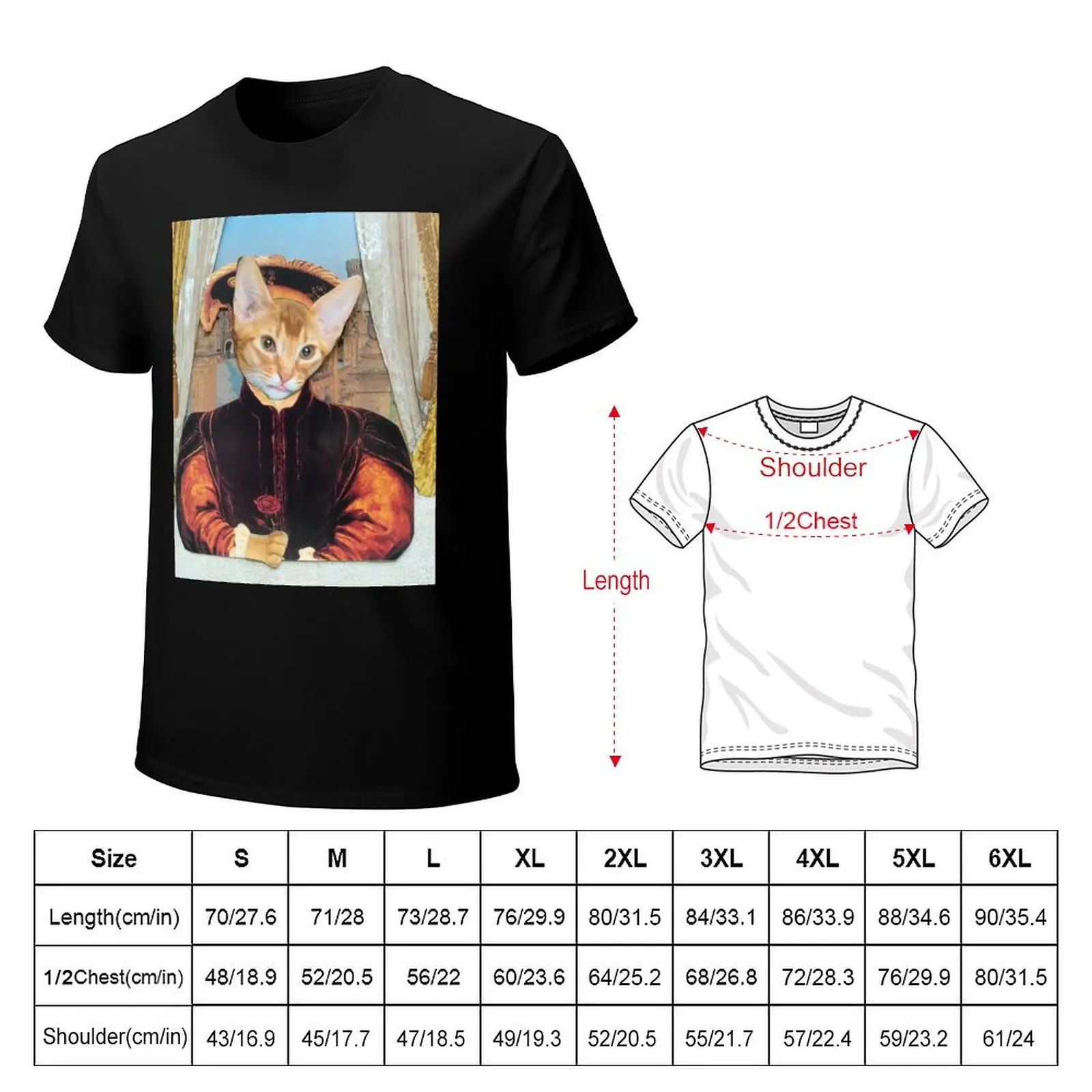 Eddie the Prince of Cats T-shirt customizeds boys animal print Blouse mens t shirts casual stylish