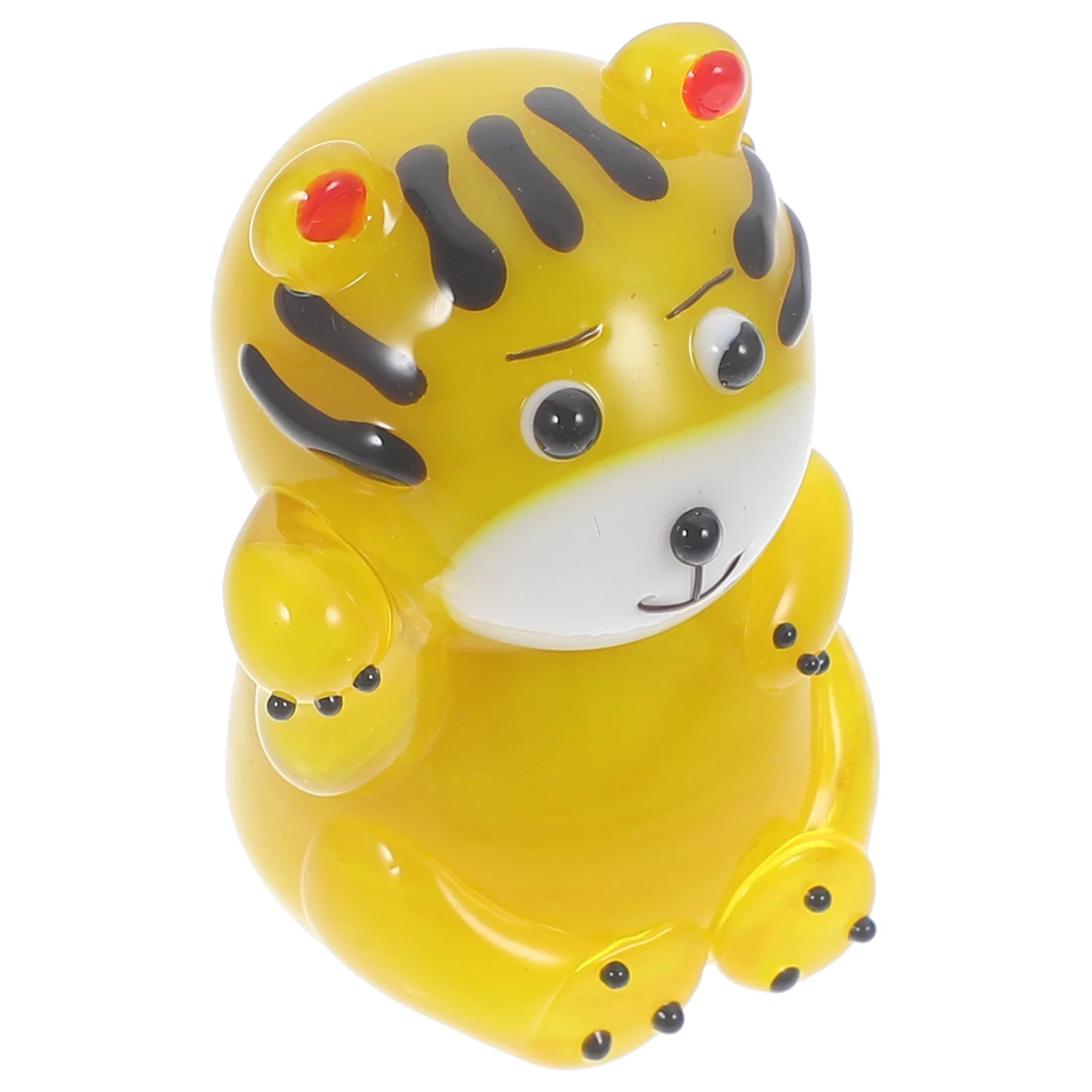 

Exquisite Decoration Desktop Office Tiger Shape Ornament Housewarming Decor Animal Decor Adornment