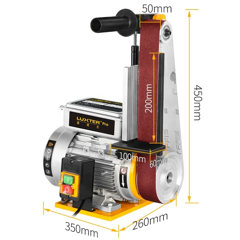 Grinding Machine Bench  Grinder Machine  Sander  Belt Sander 50x914mm 1.5kw