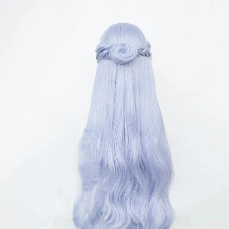 

zizi 2025 L-email Synthetic Hair Game Honkai: Star Rail Robin 100cm Long Purple Cosplay Wigs Heat Resistant Wig
