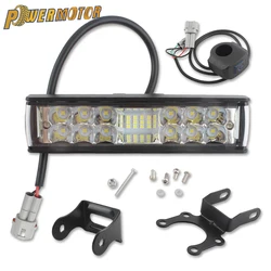 Para Surron Light Bee X S Ebike Farol Da Motocicleta LED Spotlight Dirt Pit Bike Enduro Motocross Peças Modificadas Frete Grátis