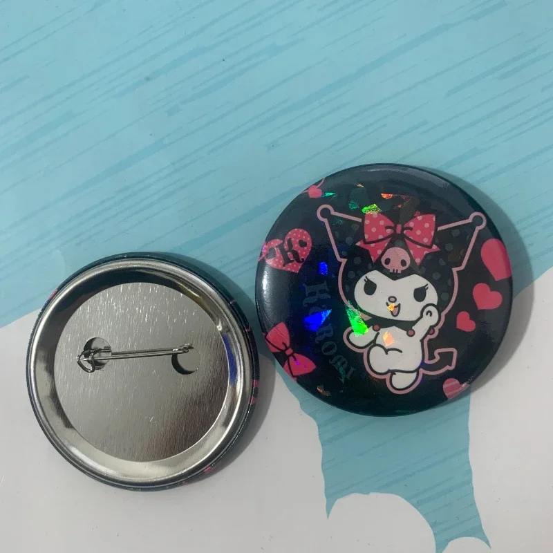 5 stuks Kawaii Sanrio broche, Anime Hello Kitty, Yugui hond, Kuromi, melodie, badge, tas accessoires, mode meisje cadeau