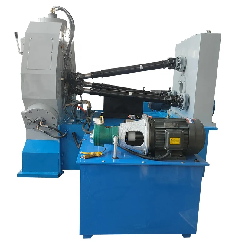 Three Wheel Rolling Straight Grain Machine Screw Knurling Machine Factory Automation