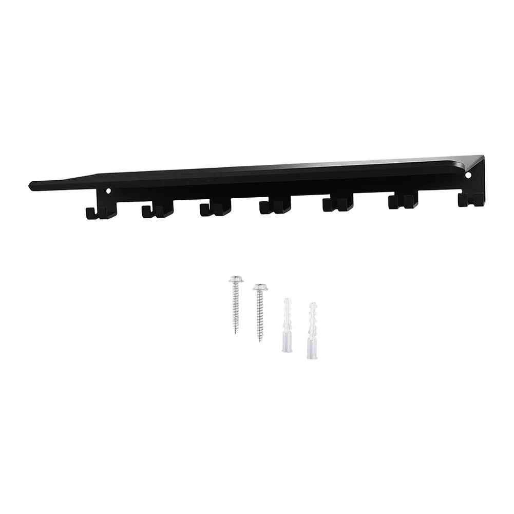 Wall Mounted Gym Equipment Organizer Duty Rack for Storage of Barbells Chains and Resistance Bands Wall Mounted