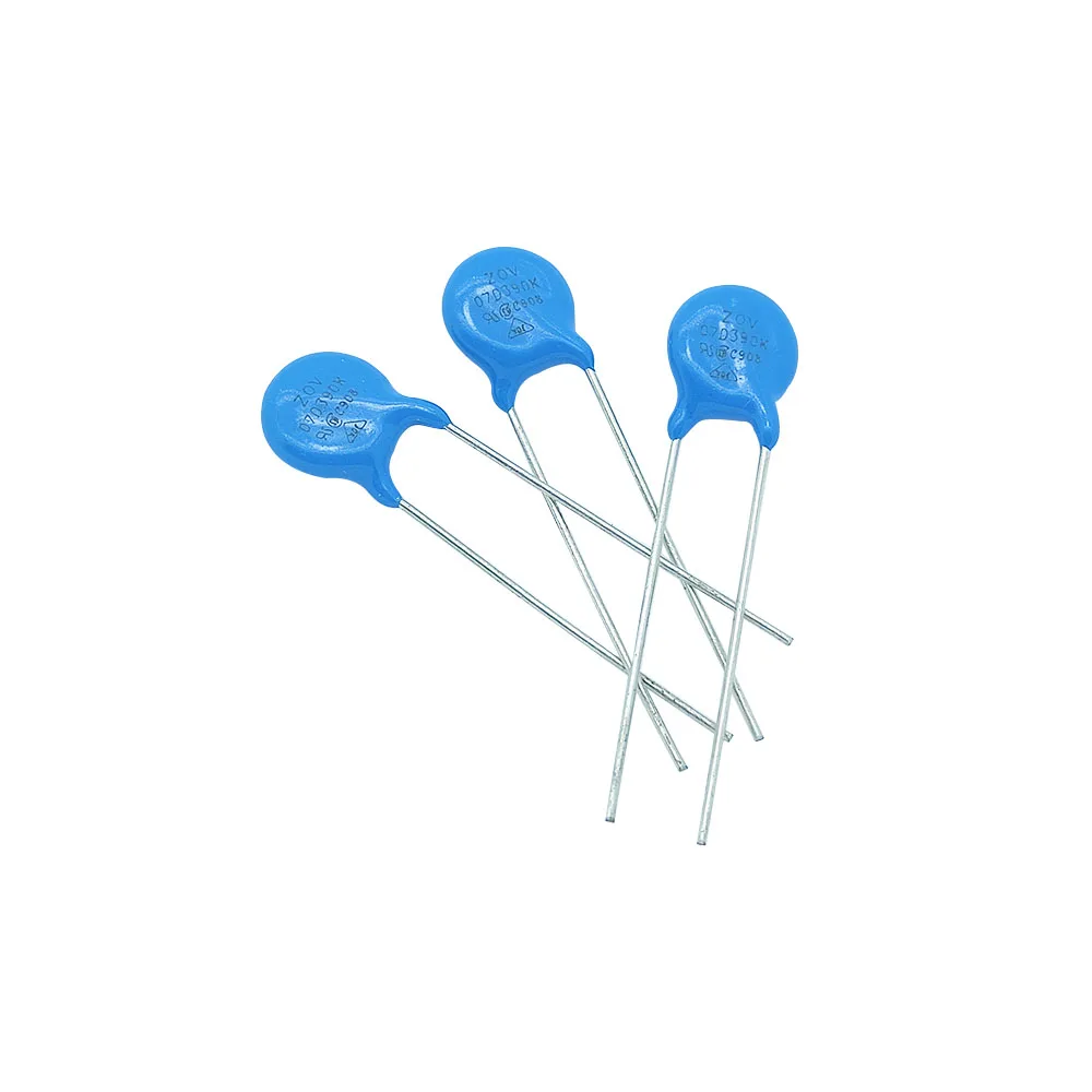 50PCS Inline varistors 7D390K, a pack of 50