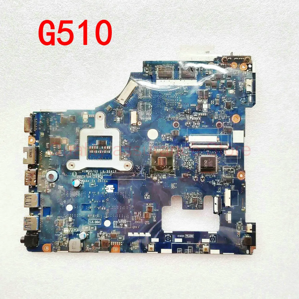 Imagem -02 - Placa-mãe para Lenovo G510 Portátil Placa-mãe G510 Mainboard Viwgq gs La-9641p Ddr3 100 Testado La-9641p