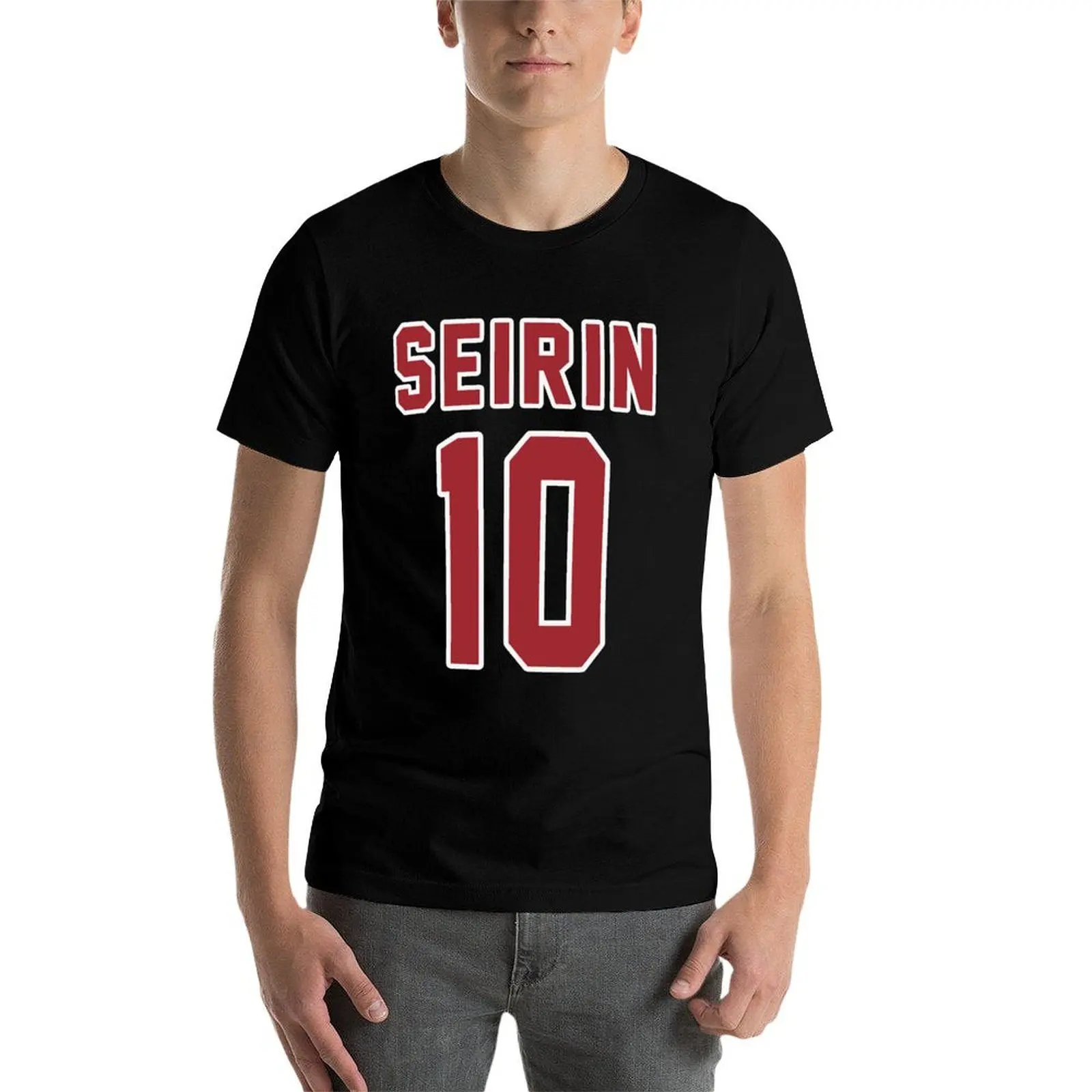 

SEIRIN 10 Taiga Kagami (Away) T-Shirt t shirts cotton 100% man t shirt summer t shirts designer T-Shirt