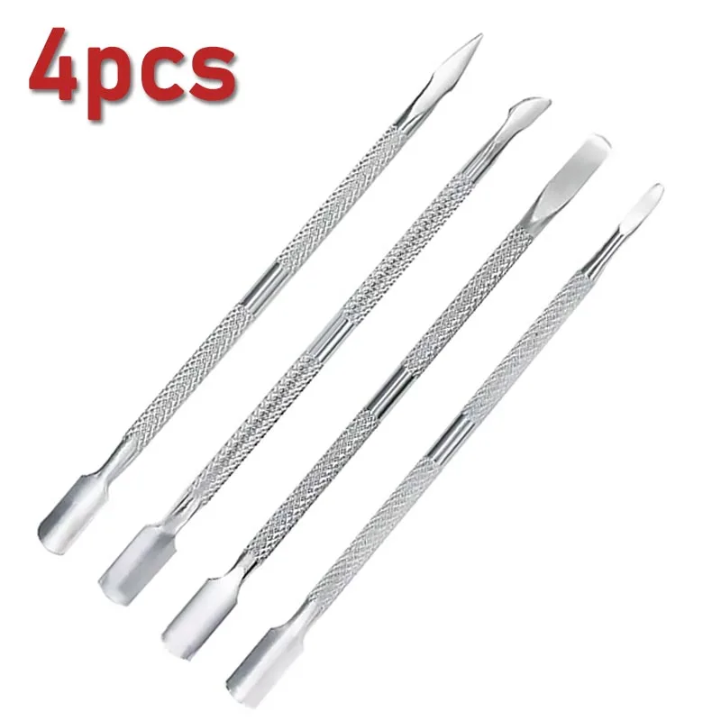 Push Cuticle Nails Cuticle Pusher Remover Tool Manicure Take Out Nail Cuticle Spatula Sticks Manicure SPT01