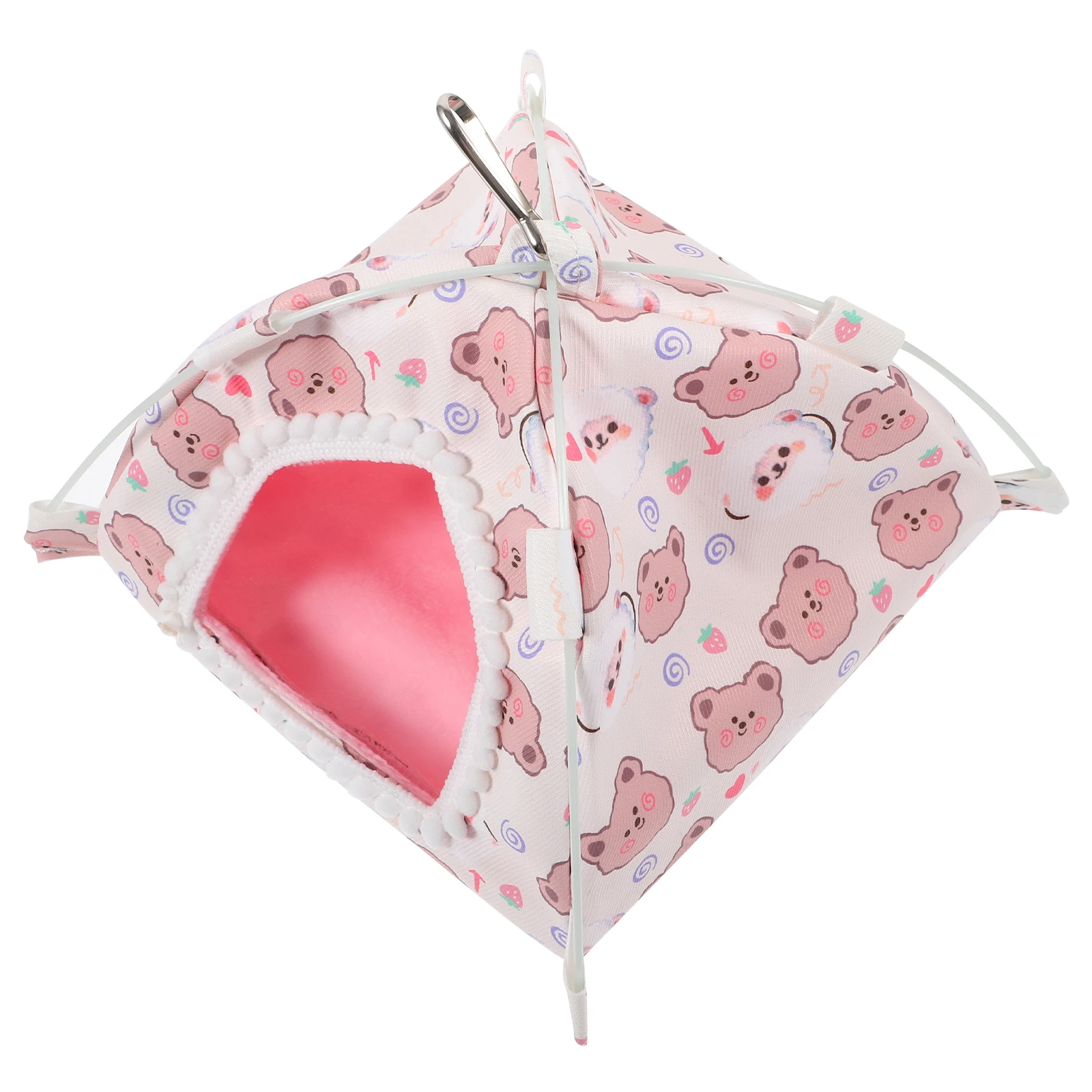 خيمة نوم للحيوانات الأليفة الصغيرة سرير دافئ للهامستر السكر شراعية النمس خنزير غينيا عش الحيوانات الصغيرة خيمة نوم للحيوانات الأليفة #6