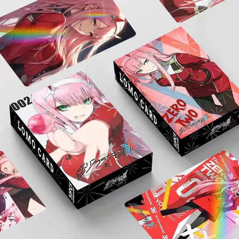 

55 Pc/set DARLING in the FRANXX 002 Lomo Card Album Comic Characters Photocard Fans Collection Cards