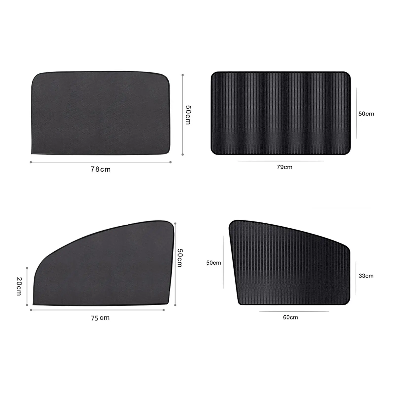 Anti- Car Magnetic Side Window Sun Shade Premium Spare Parts Professional