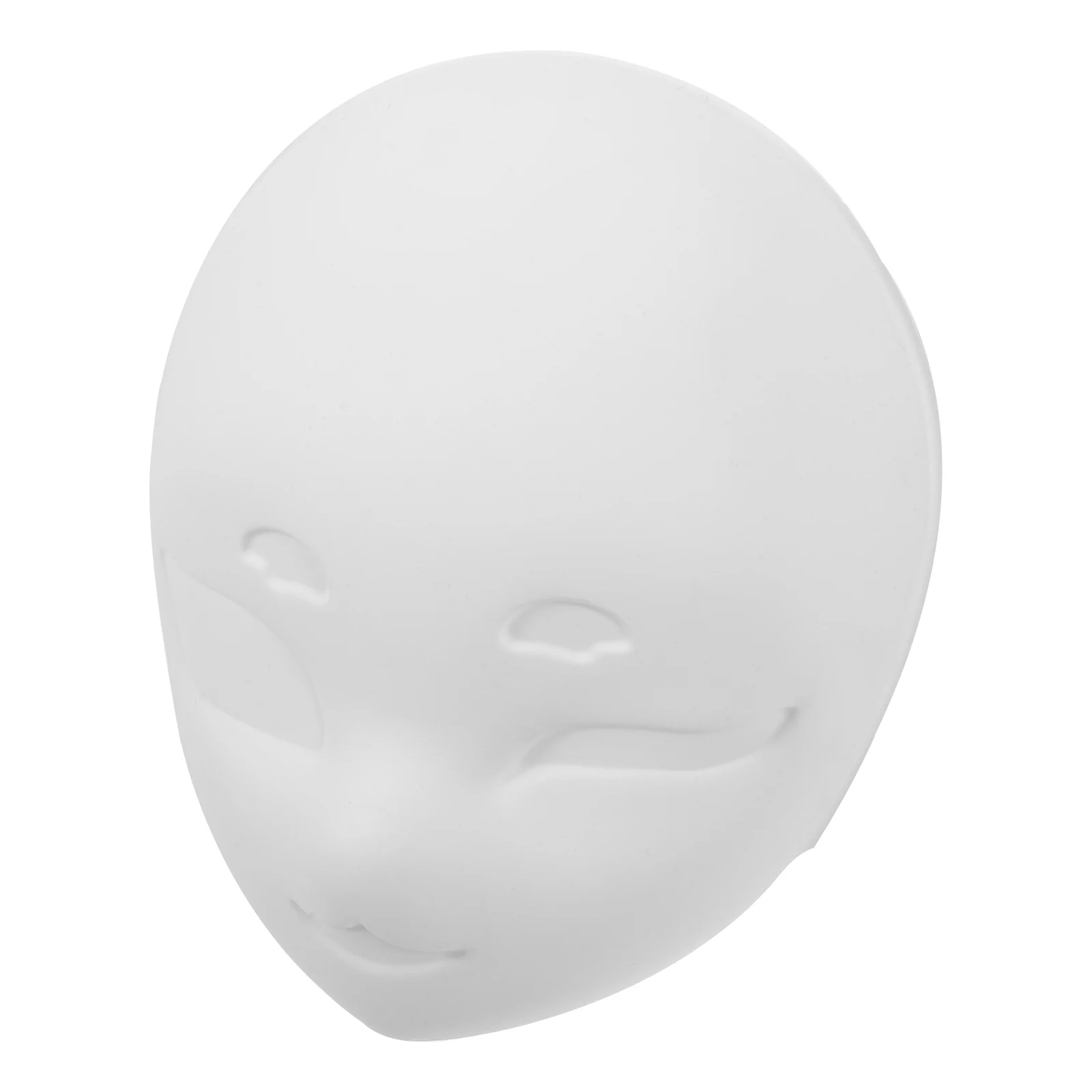

Blank Fox Masks Pure White PVC Embryo Plastic DIY Masquerade Party Supplies Lightweight Paintable Costumes Halloween Prom Blank