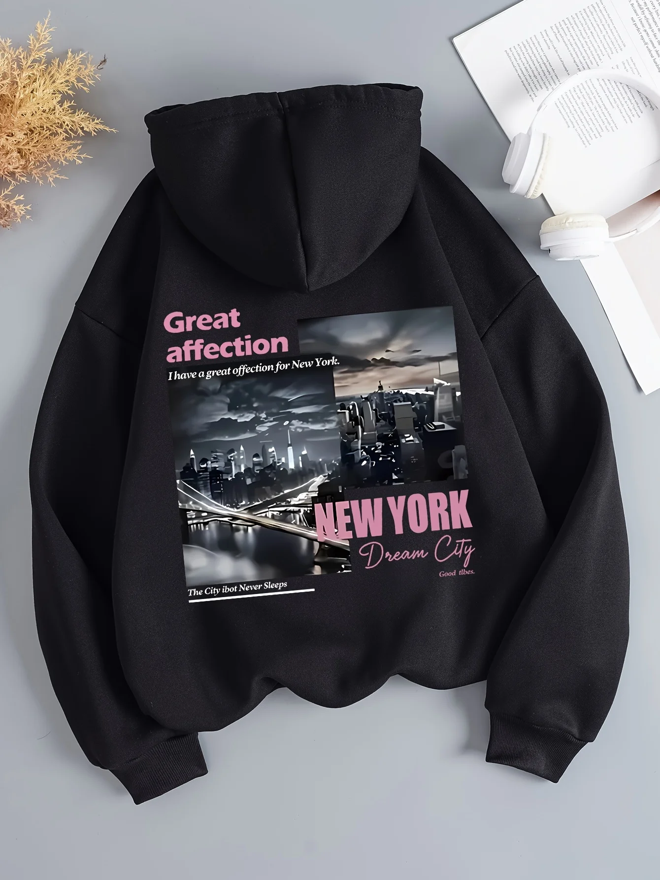 

Осенние и зимние мужские и женские толстовки из чистого хлопка с графическим принтом, повседневные уличные спортивные тренировочные брендовые тренды