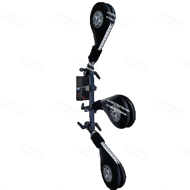 

Fixed Foot Target, Taekwondo Kick Target Multi-functional Training Equipment Triple Target Holder