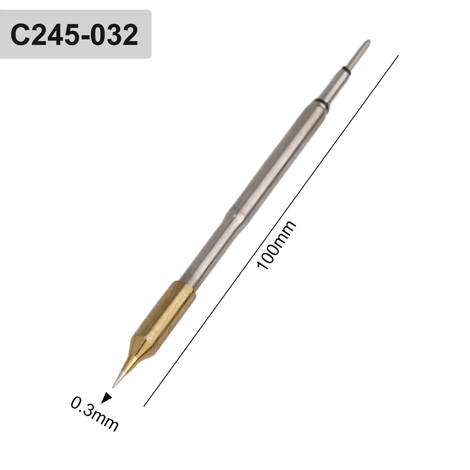 1pc C245 Soldering Iron Tip Spare Replacement Straight Tip For JBC Soldering Station Welding Soldering Tools Copper 100-104mm