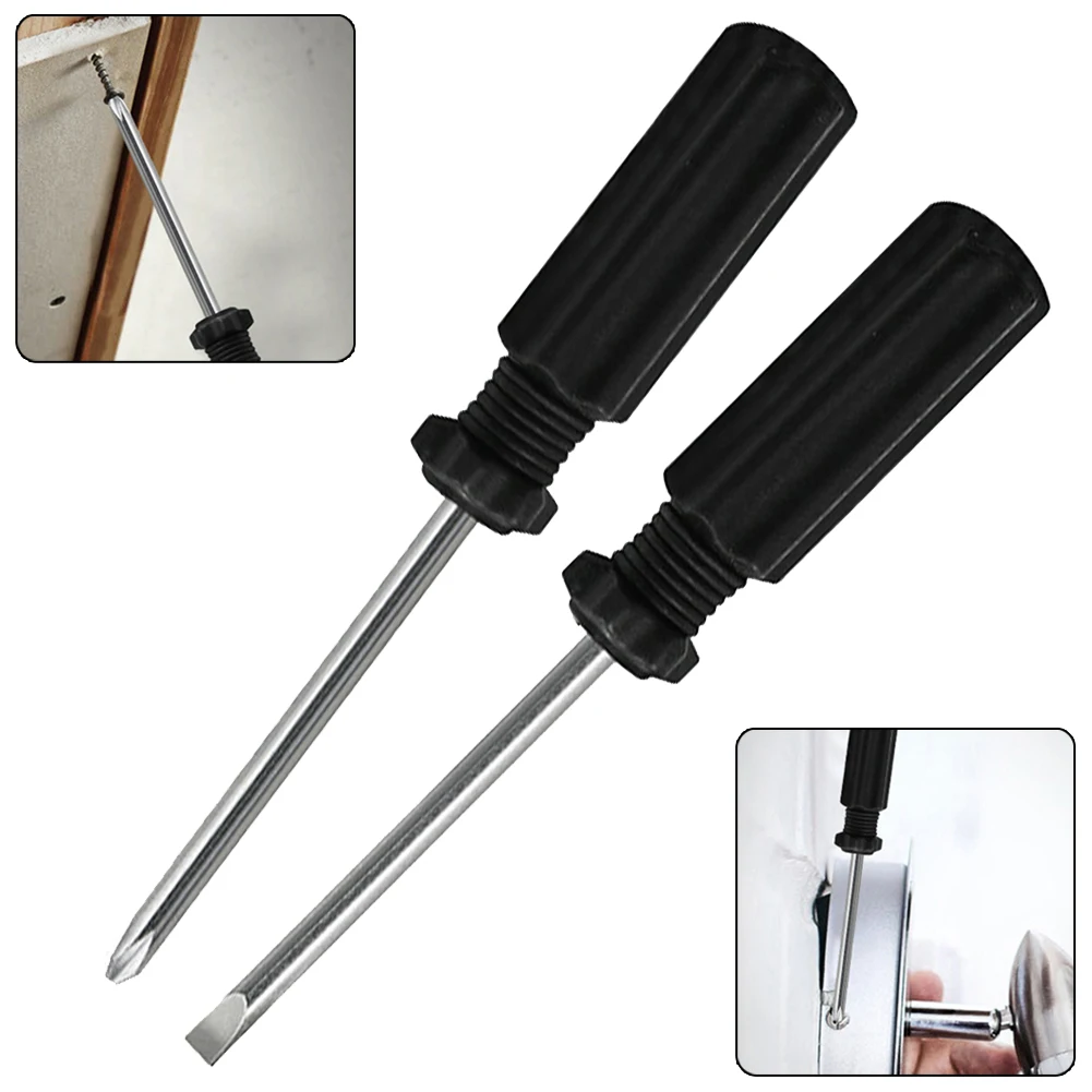 Mini Cross Screwdriver Slotted Repair Tool 1Pcs 45#Steel Auto Repair Tool 10cm Screwdrivers Handle Car Repair Tools