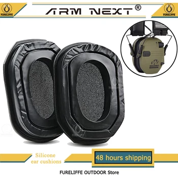 أغطية سيليكون بديلة لبرعم الأذن ، متوافقة مع سماعات رأس الحلاقة ، سماعات رأس تكتيكية ، سماعات رأس خارجية