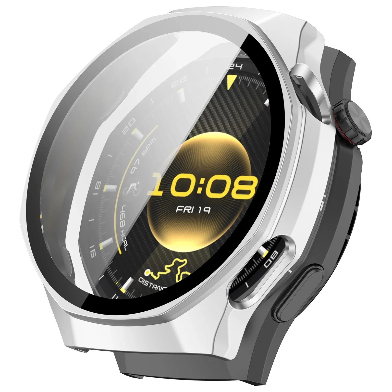 Tempered Glass Film+PC Case For Huawei Watch GT6 Pro 46mm Anti-scratch Screen Protective Shell Huawei Watch GT6 Pro Scale Cover