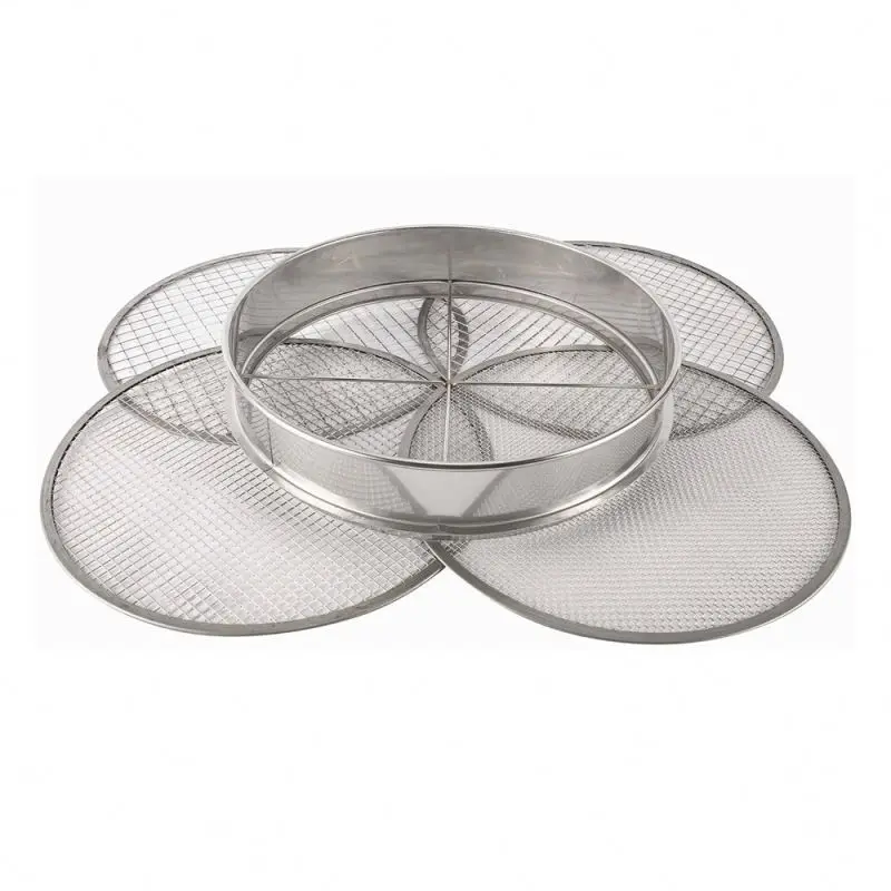 

Food grade stainless steel flour sieve miscellaneous grain sieve standard sieve is easy to use, practical and durable