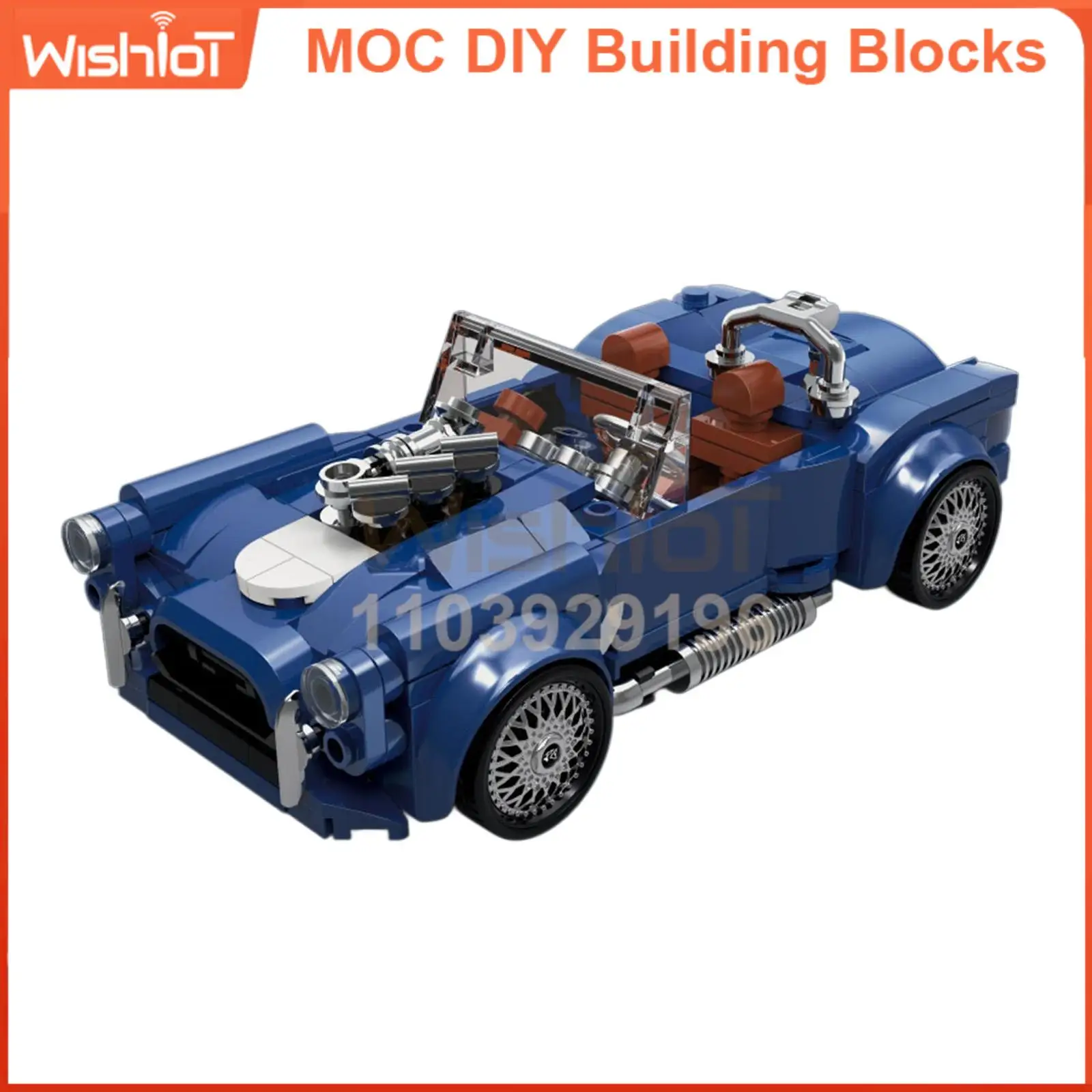 

PB8818 Speed Series 317pcs DIY Assembly Building Block Model Racing Car Toy for Boys Girls Educational Puzzle Gift