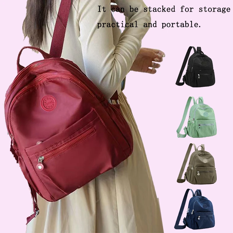 Neutral Gender Women's and Men's Backpacks Are Suitable for Daily Use and School Trips. Double-shoulder Backpacks.