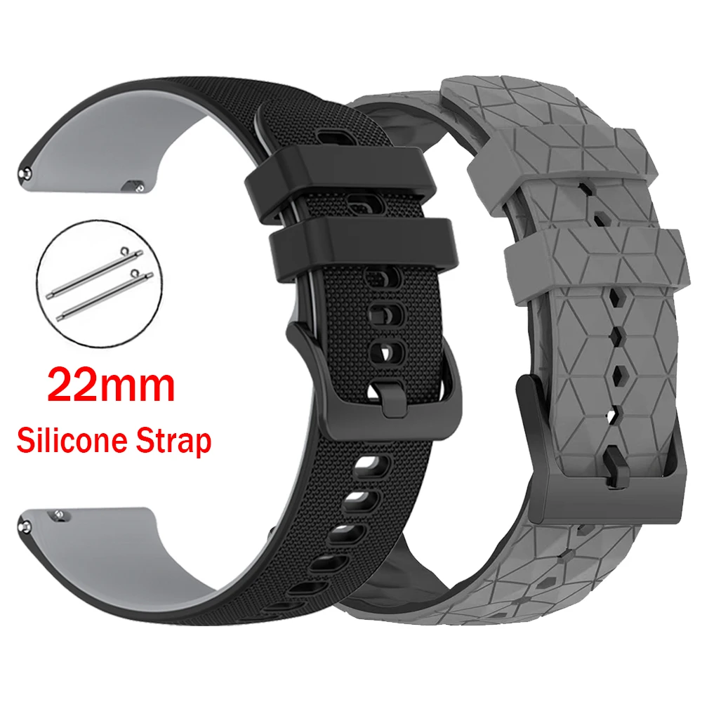 22Mm Silicone Strap… - image