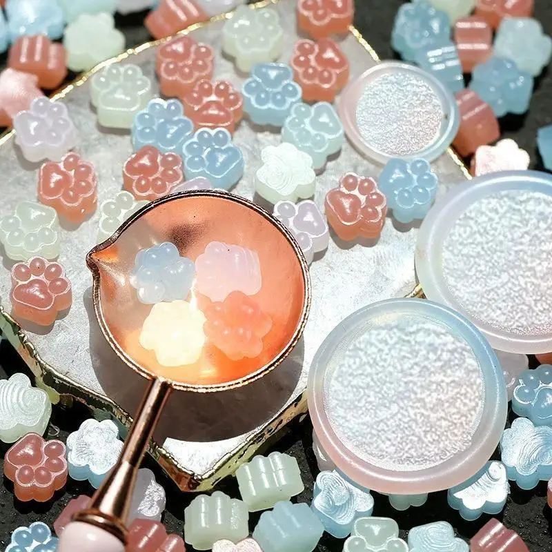 100 sztuk w worku koraliki woskowe lśniący pieczęć woskowa cząstki woskowe DIY zaproszenie ślubne dekoracje rzemiosło woskowe narzędzia do tworzenia