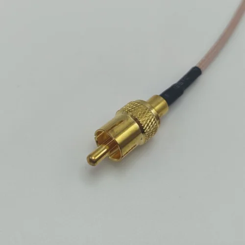 Câble audio coaxial numérique 3.5mm mâle vers RCA mâle spdif Lotus head TV câble de connexion de haut-parleur stéréo