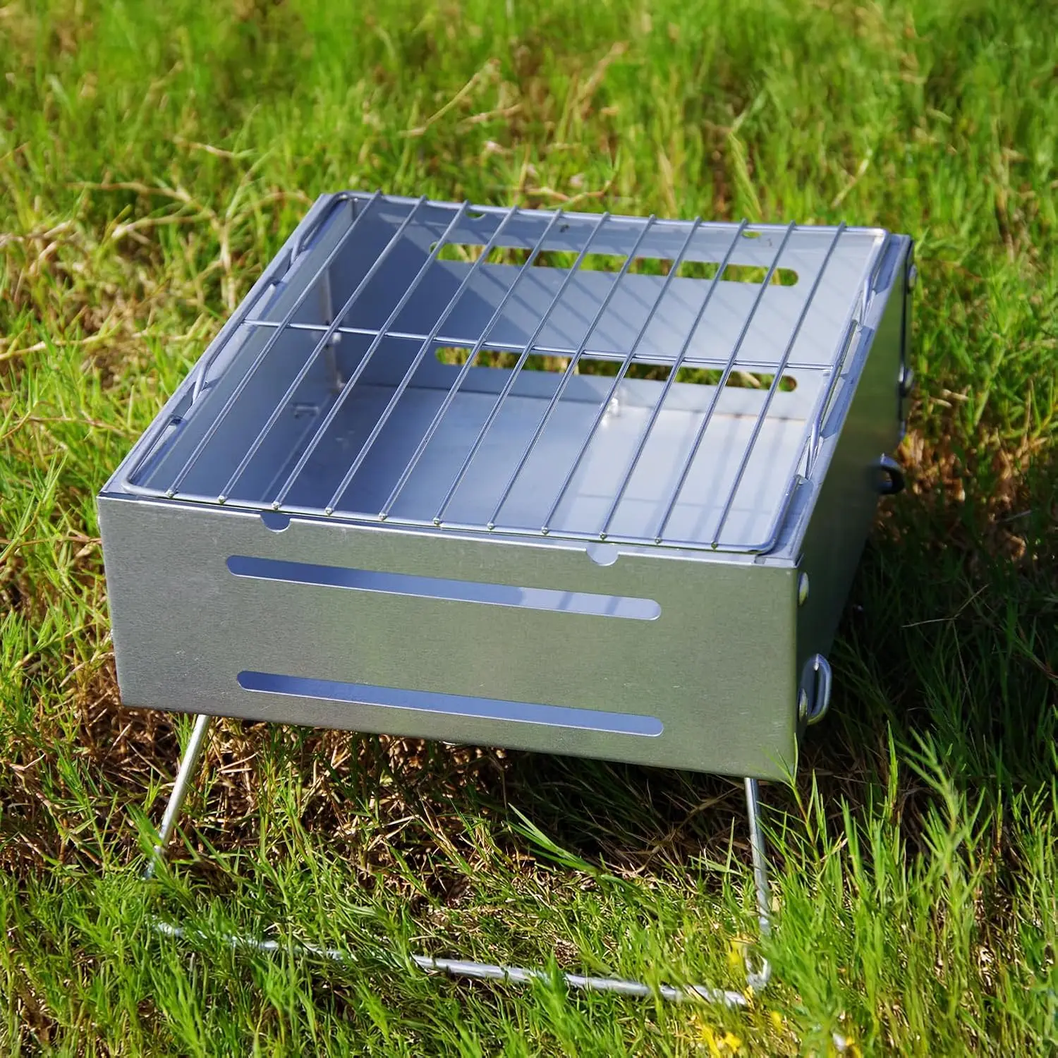 

Portable Grill for 1-2 man,BBQ,Outdoor Folding Barbecue,Home BBQ,Patio Charcoal Portable Grill