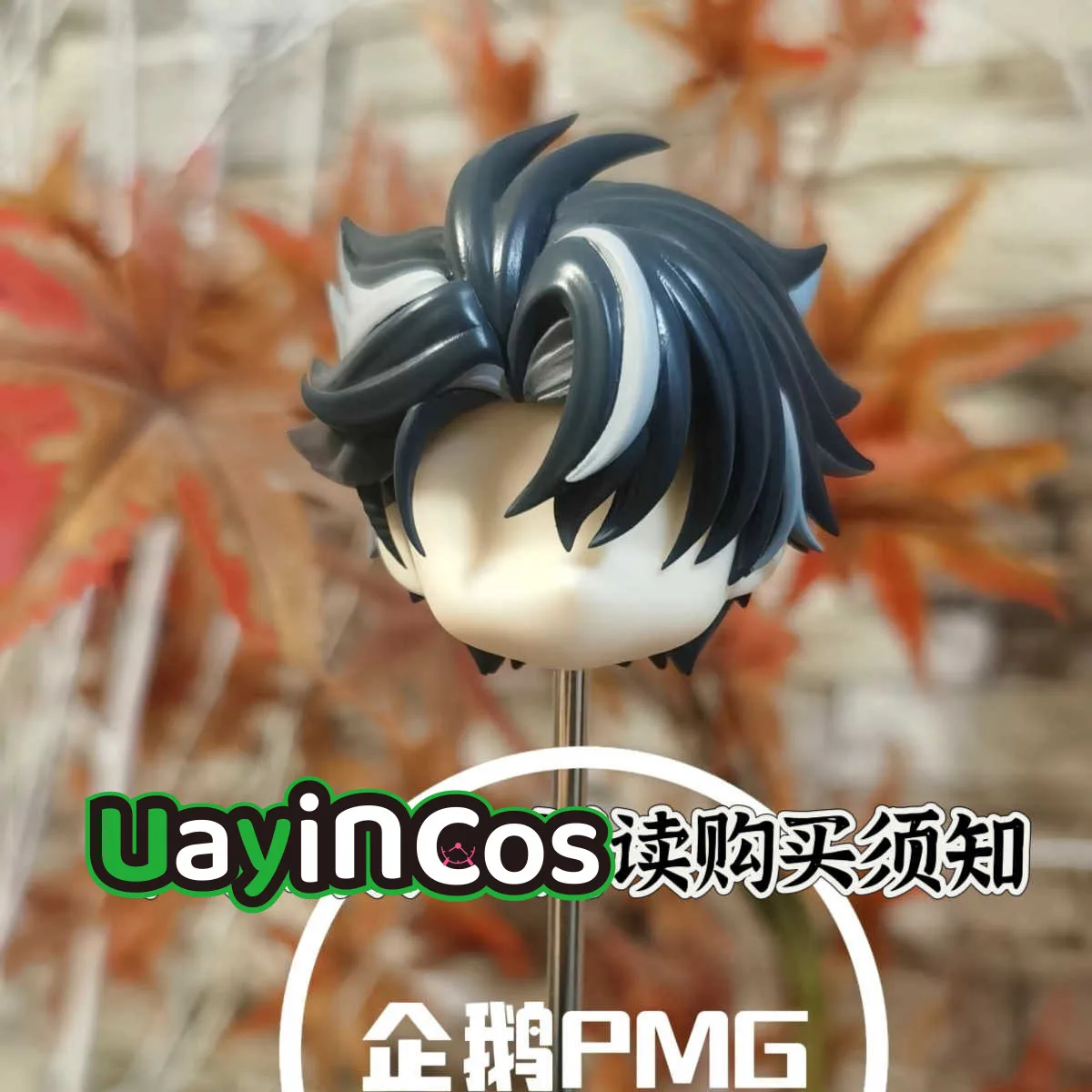 Genshin Impact Wriothesley hecho a mano OB11 OB22 placas frontales carcasa de cara GSC BJD peluca de pelo desmontable accesorios de muñeca Anime para