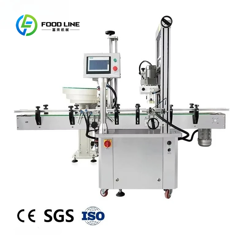 Customized Automatic Capping Machine Electric Plastic Water Bottle Sealing Capping Equipment High Quality
