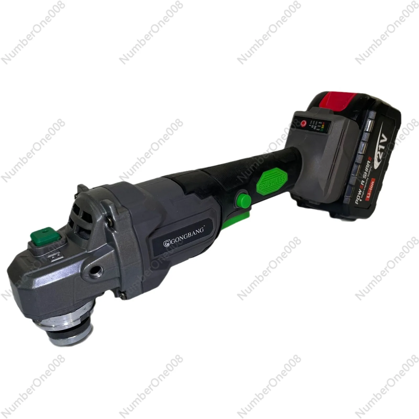 

GB Lithium Battery Brushless Tool 3-piece Set 240910A (electric Drill + Angle Grinder + Electric Hammer)