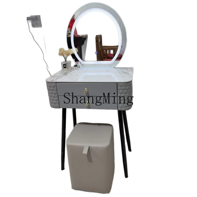 

ZYY bedroom modern simple chest cabinet integrated small apartment storage cabinet retractable makeup table