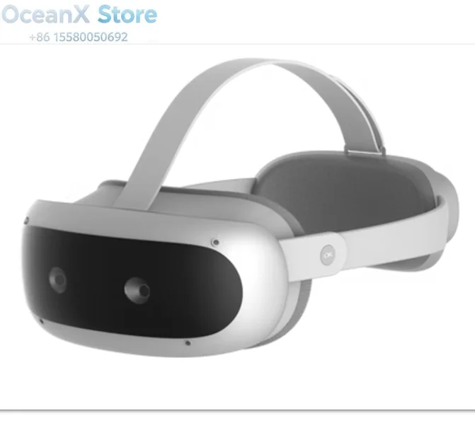 New 4K Micro OLED VR Glasses, VR AR MR Reality Headset, Supporting Software & Customizable VR2 Hardware
