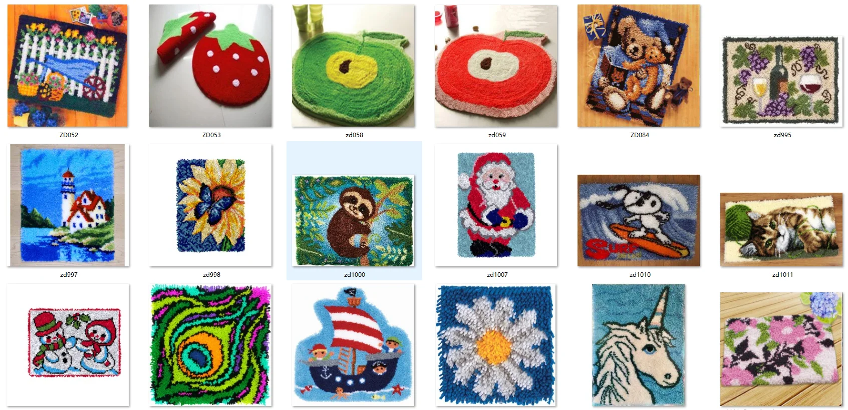 

11 комплектов крючков с защелкой, необработанная акриловая пряжа, подушка для вышивки, коврик для вышивки крестиком спереди, Лидер продаж, снежный человек