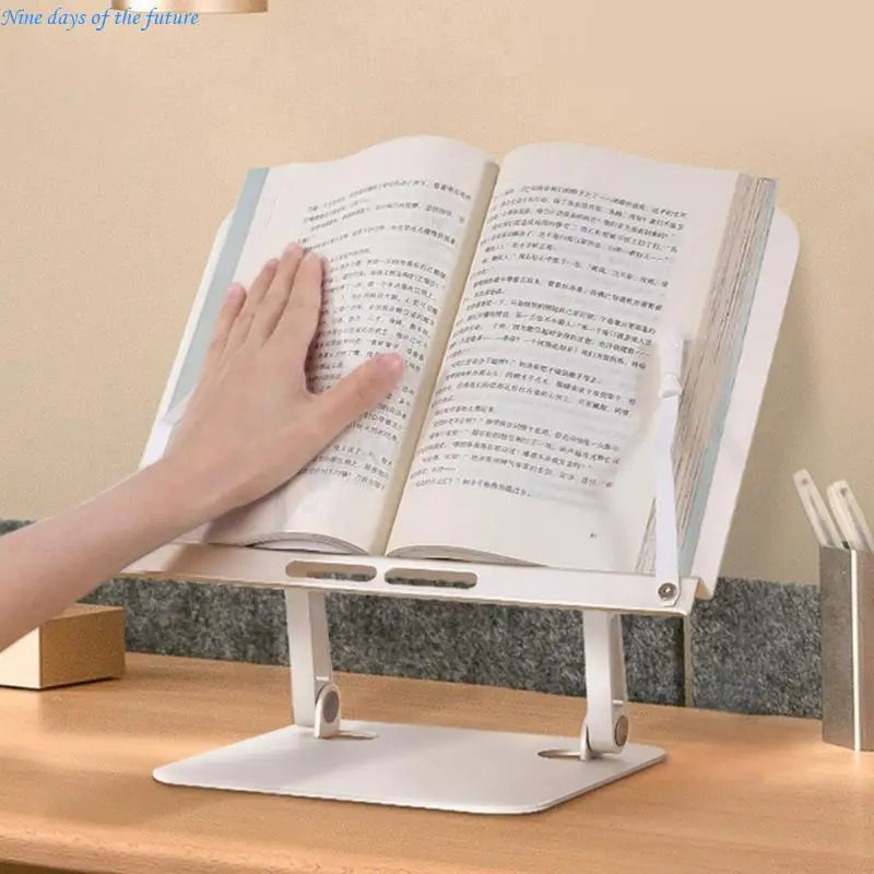 

Desktop Laptop Stand Adjustable and Portable Aluminum Desk Risers for Laptop Tablets 10 17.3inch Silver E65A