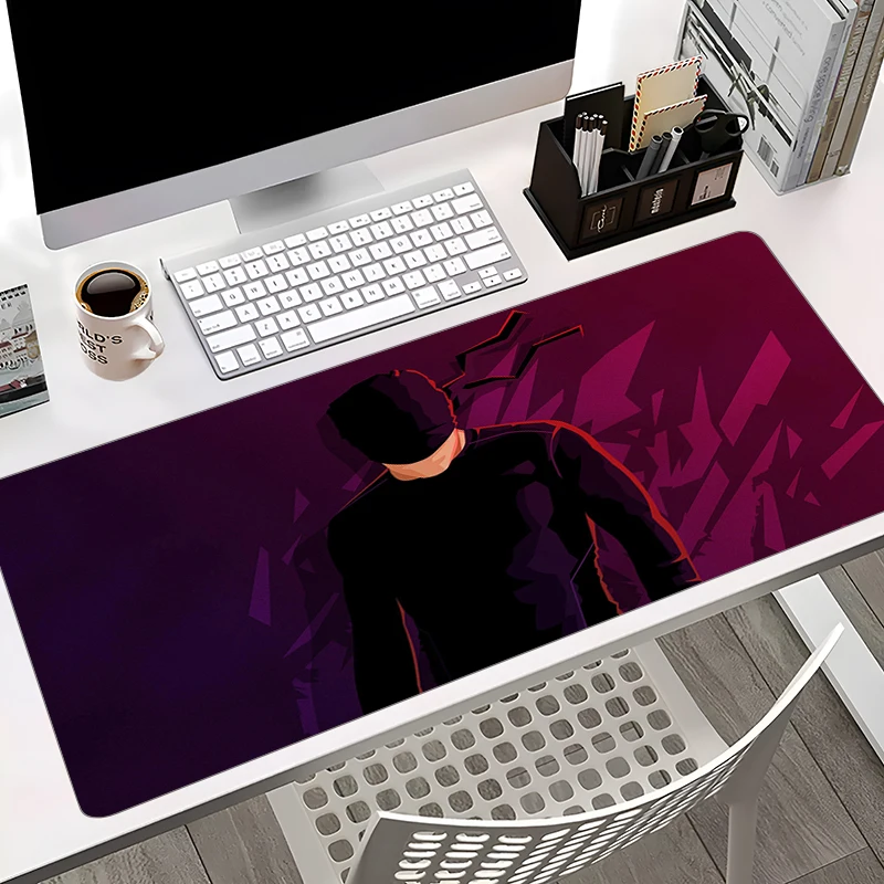 Keyboard Office Desk Mat Rubber Daredevil Cool Large Playmat XXL Mousepad Anti Slip Laptop Gaming Mouse Pad Gamer Table Carpet