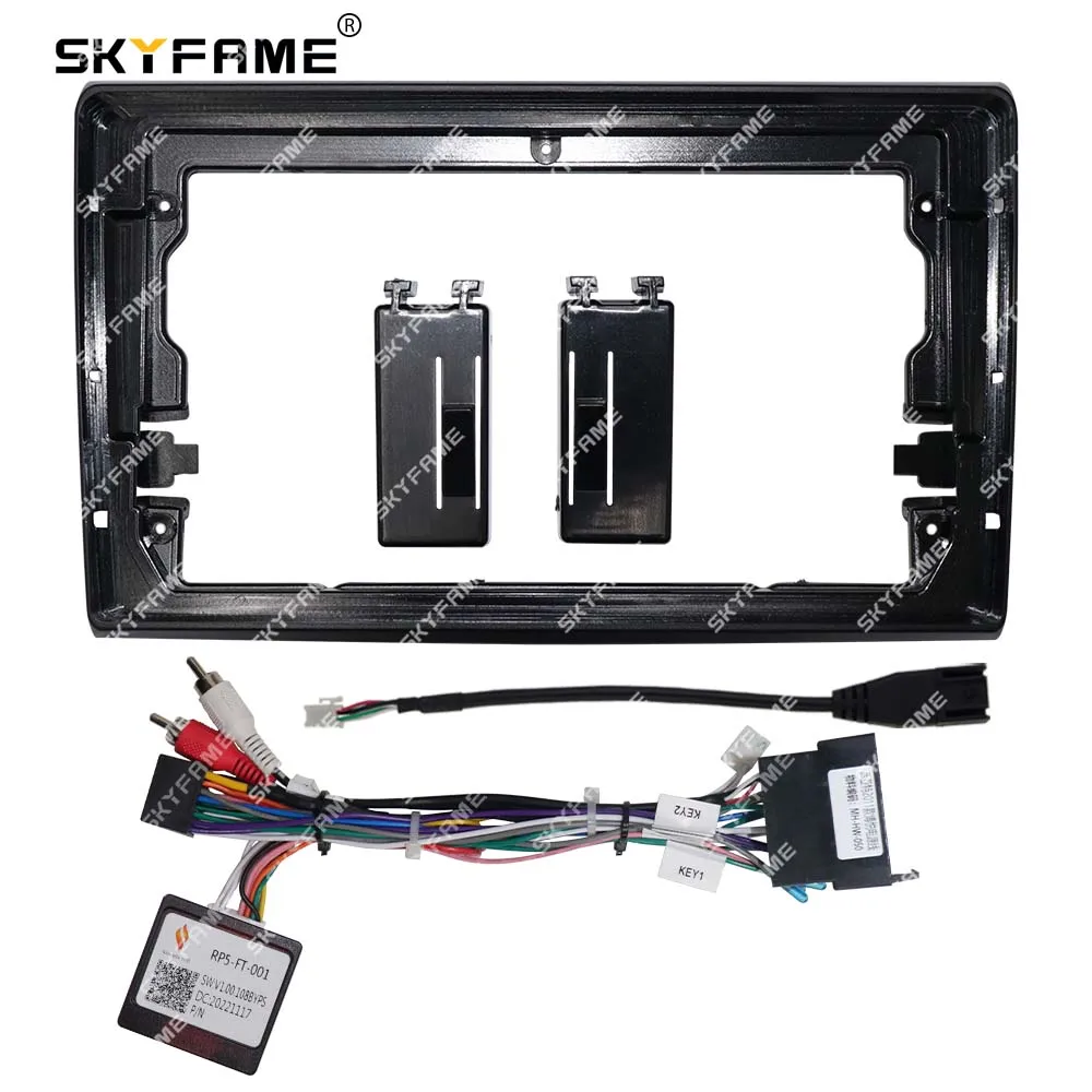 SKYFAME Car Frame Fascia Adapter Android Radio Dash Fitting Panel Kit For Fiat Bravo