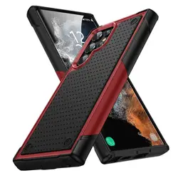 Shockproof Armor Case For Samsung Galaxy S22 Ultra S23 S22 Plus S21 FE S20 A53 A73 A33 A12 Hybrid Rugged PC Silicon Phone Cover