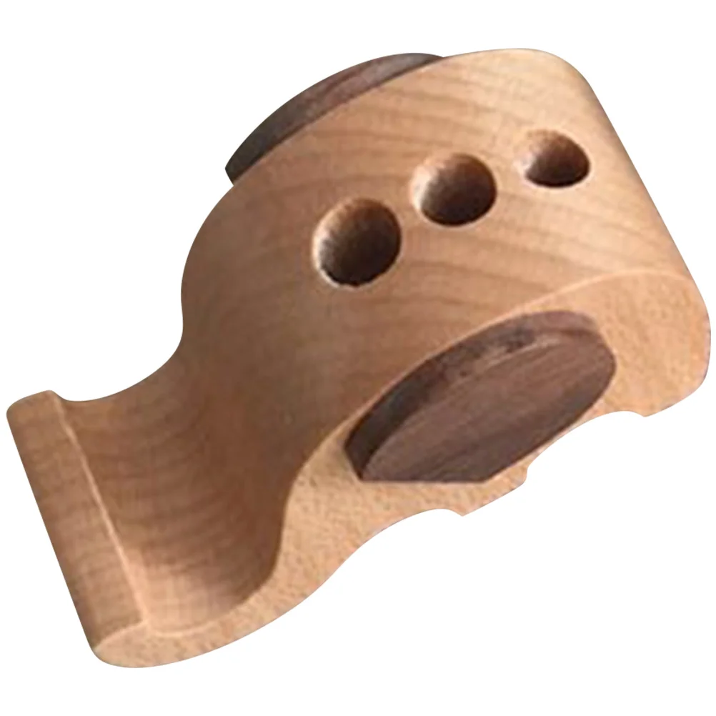 

Cute Phone Stand Desktop Cellphone Holder Office Wood Pen Business Card Holder Tabletop Smartphone Stand Gift