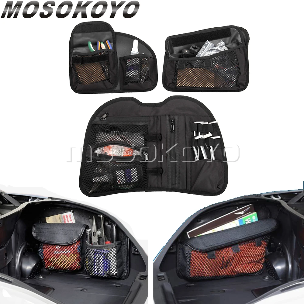 

For Honda GL1800 Gold Wing Trunk Lid Storage Bag Organizer Bags Motorcycle Trunk Lid Organizer Bag Sets For Tour DCT Goldwing