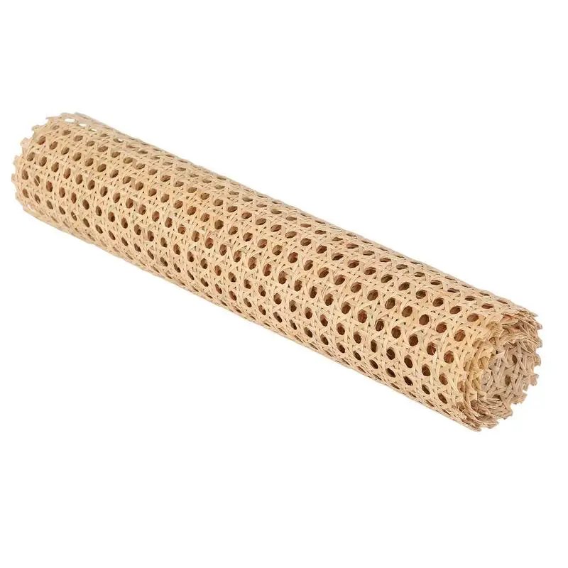 

Plastic Rattan Webbing Roll Wicker Sheet Furniture Decoration Natural Rattan Cane Webbing Roll Outdoor Chair Table Repair