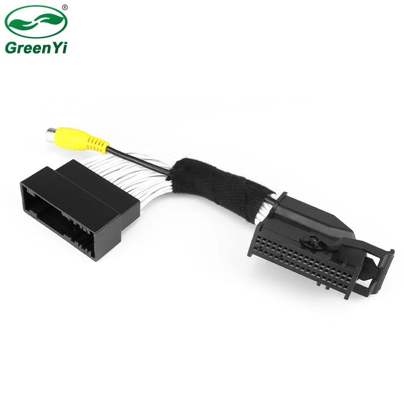 For Ford SYNC 2 SYNC 3 With RCA Rear View Camera 54 Pin Adapter Cable Harness Plug For Auto Parking Original LCD Monitor